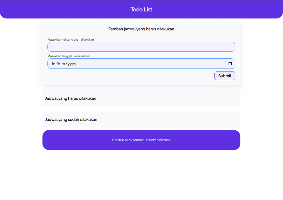 Todo List App